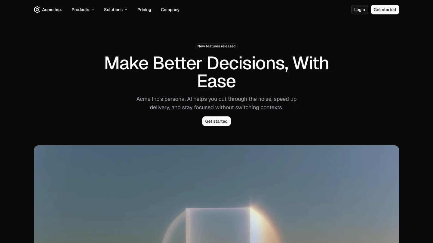 Landing Page
